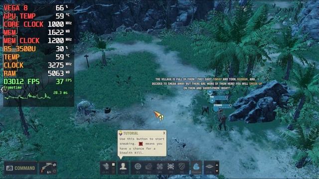 Jagged Alliance 3 | Ryzen 5 3500U | VEGA 8 | 12GB RAM | 35W TDP [Lenovo Ideapad S145] смотреть онлайн