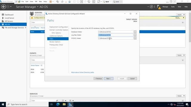 Setting up Active Directory Domain Services AD DS and Join Server to the Domain [Hebrew] смотреть онлайн