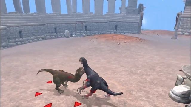 Therizinosaurus Vs Tarbosaurus | Dino Arena [S1E13] | SPORE