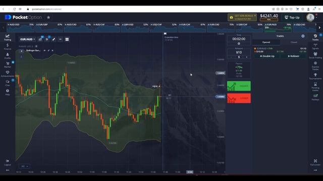 ТРЕЙДИНГ ПО ЛИНИЯМ БОЛЛИНДЖЕРА - ТОРГОВЛЯ В POCKET OPTION И QUOTEX смотреть онлайн
