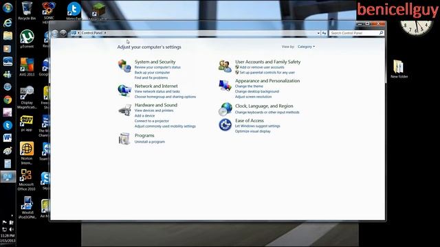 Ben's Tech. Advice #27 Change The Window Color In Windows 7 смотреть онлайн