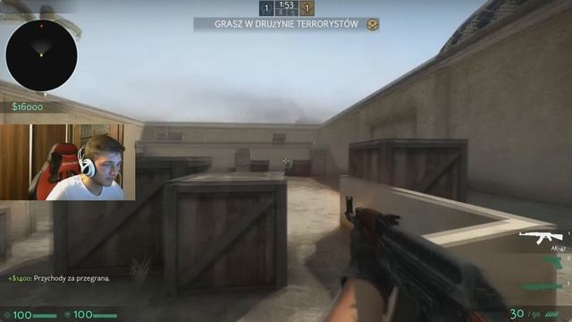 JA vs KRAILY! - CS:GO [1V1 AIM MAP/YOUTUBERZY] [#6] смотреть онлайн