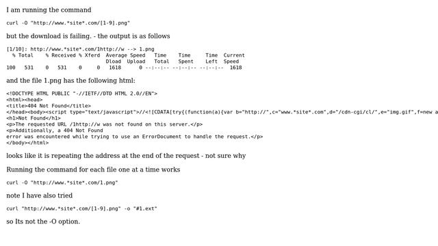 downloading multiple files using curl, curl repeats address in download (2 Solutions!!) смотреть онлайн