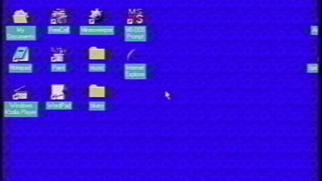 Windows 98 Start up and shutdown VHS RIP смотреть онлайн