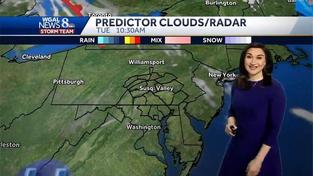 Not as windy, trending warmer in south-central Pennsylvania смотреть онлайн