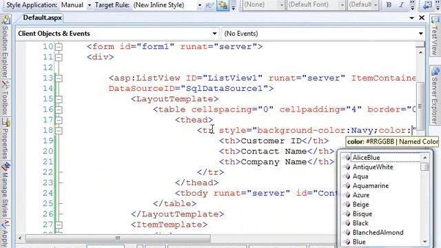 Using the ASP.NET ListView Control by Dan Wahlin.wmv смотреть онлайн