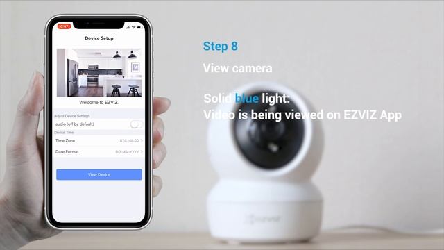 How to set up and install EZVIZ C6N Smart Wi-Fi Pan&Tilt Camera смотреть онлайн