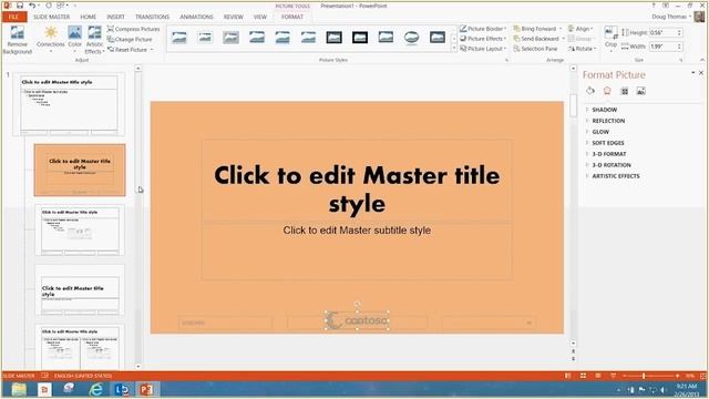 Working with PowerPoint 2013 Slide Masters - Office 15-Minute Webinar - EPC Group смотреть онлайн