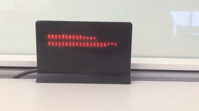 Dream Cheeky LED sign bar clock (Python driver) смотреть онлайн
