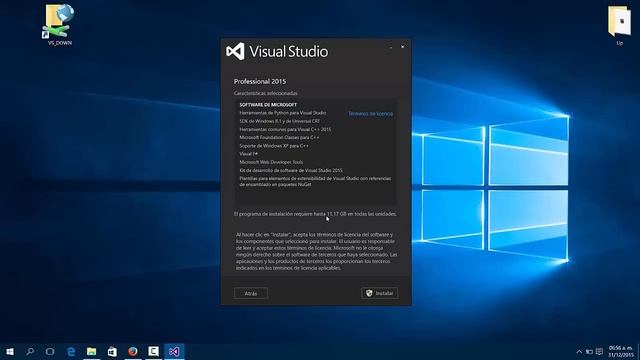 Como Descargar e Instalar Visual Studio Professional 2015 Full En Español [2015] смотреть онлайн