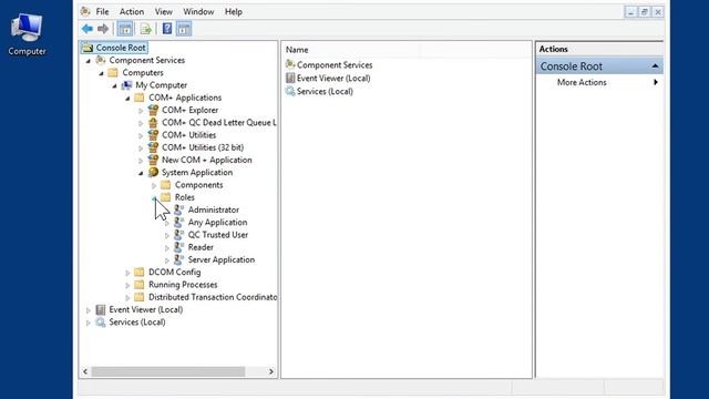 Windows 8.0 Professional - Set Administrative Security using Component Services смотреть онлайн