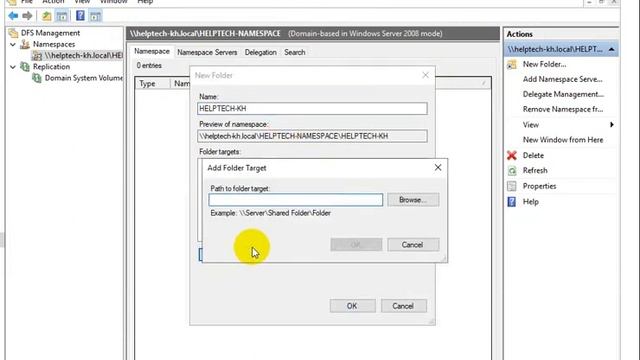 Windows Server 2019 Configure DFS File Server Replication смотреть онлайн