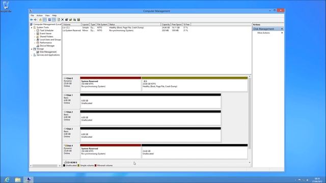 Configuring Software RAID 1 (Mirroring) on Windows 8 [HD][How to][Step by Step Guide] 2023 смотреть онлайн