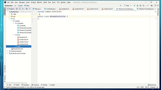 Swith Between Window in JavaFX смотреть онлайн