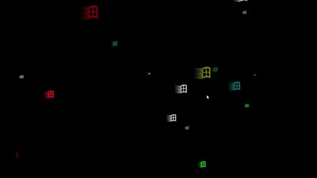 3 hour old Flying Windows logo Screensaver HD 720P смотреть онлайн