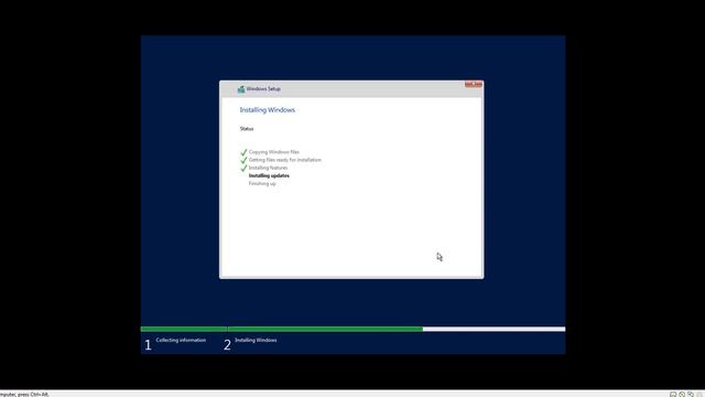 installing Server 2019 in Vmware Workstation смотреть онлайн