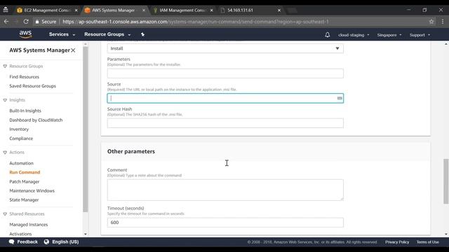 AWS Systems Manager Run Command смотреть онлайн
