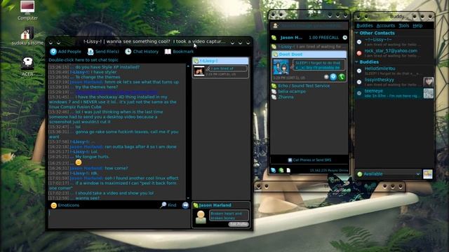 Linux Mint 8 x64 Compiz (2nd video) смотреть онлайн
