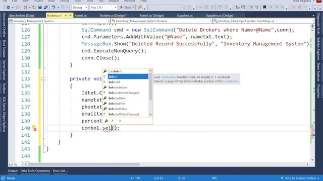 How to create Inventory management system complete software with print crystal report in C# PART5 смотреть онлайн