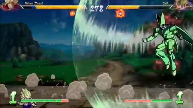GOHAN VS CELL (Dragon Ball Fighter Z + The Last One) смотреть онлайн