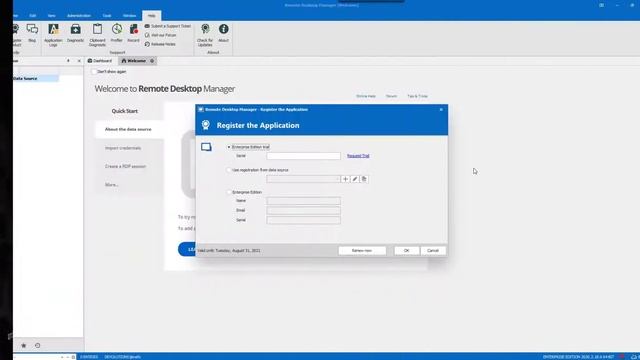 [FR] Mise en route de Remote Desktop Manager pour une utilisation individuelle - Étape 1 смотреть онлайн
