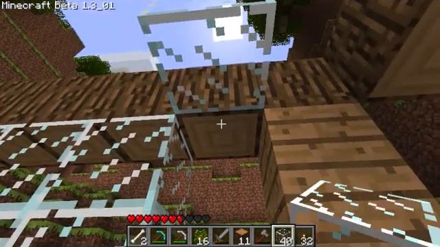 BoneZCraft - Minecraft Lets Play - #11 See Through Walls... I mean Windows! смотреть онлайн