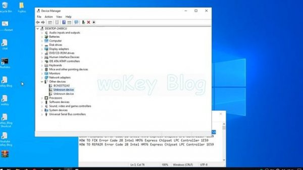 CARA MENGATASI The driver not installed Error Code 28 Intel HM76 Express Chipset LPC Controller 1E5