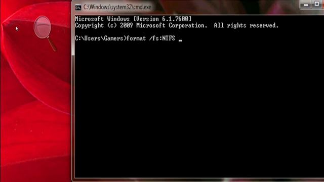 How to quick format any disk using CMD(Command Prompt)/DOS смотреть онлайн