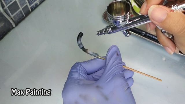 DOM HEAD EXCEED MODEL Full Painting Video - Gunpla Tutorial смотреть онлайн