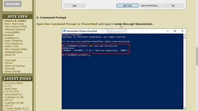 How to Check Your BIOS Version смотреть онлайн