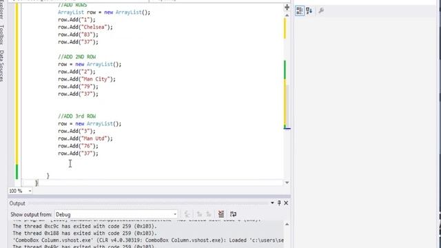C# ComboBox Column In DataGridView [With Source Code] смотреть онлайн