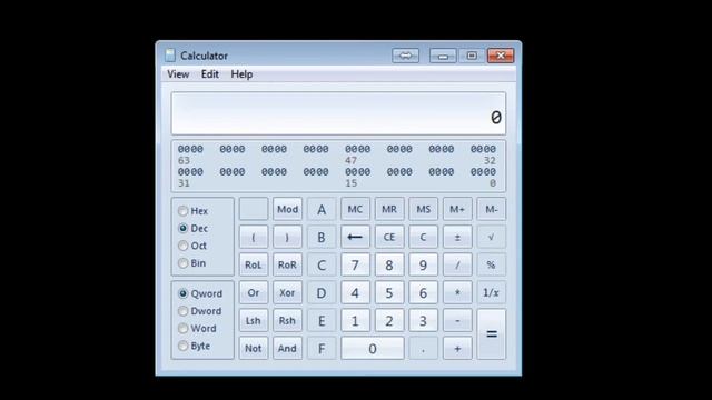 Windows Binary Calculator for Wiegand Data смотреть онлайн