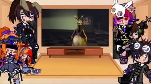 ☆Afton + Vanny React to {°•Glichtrap meets Vanny•°}☆