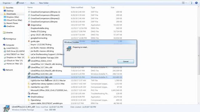 Downloading and Installing LibreOffice on Windows смотреть онлайн