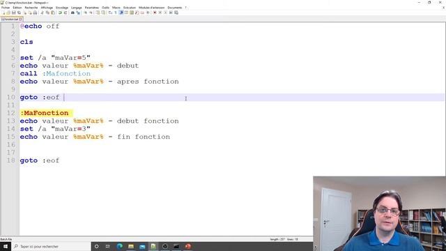 Programmation Shell Windows : Fonctions смотреть онлайн