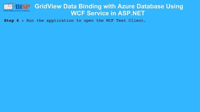 Windows Azure "GridView Azure Databse Binding in ASP.NET Using WCF Service смотреть онлайн