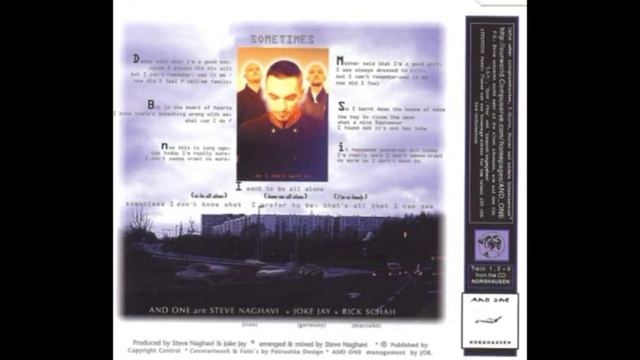 And One – Sometimes [1997] (FULL MCD)