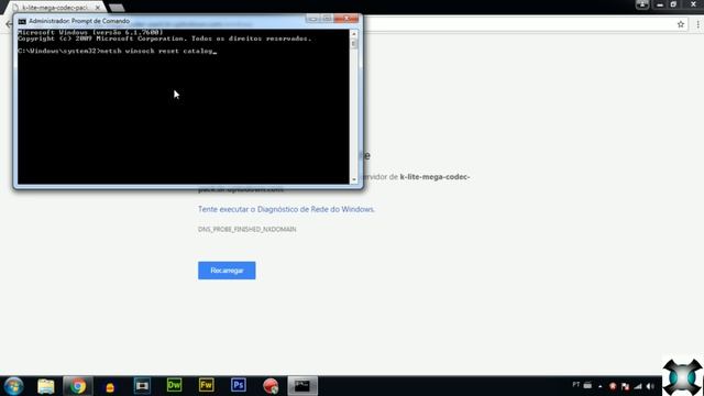 Erro de Dns no Windows 7 [err_name_not_resolved] [dns_probe_finished_nxdomain] Resolvido смотреть онлайн