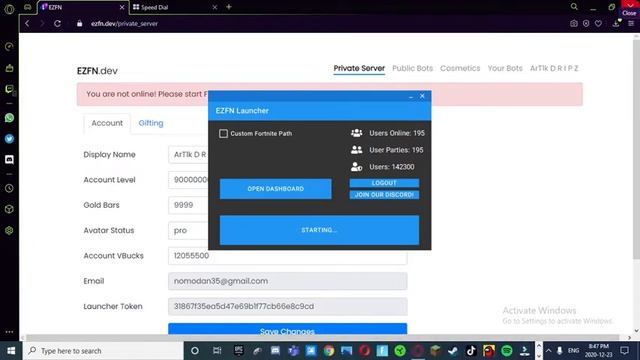 How to get EZFN.dev for fortnite pc only. смотреть онлайн