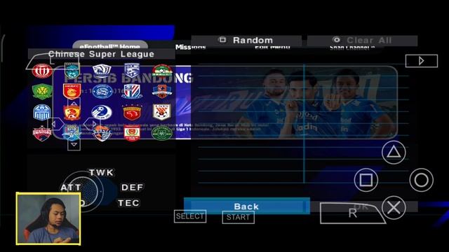 EFootball PES 2024 PPSSPP Liga 1 BRI Indonesia & Asia Ukuran Kecil, Transfers Terbaru Grafik HD 202