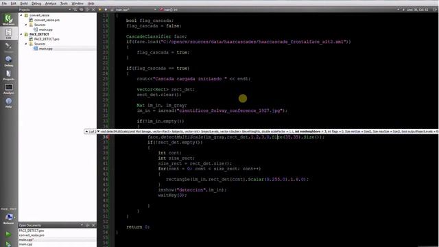 face detection opencv windows смотреть онлайн