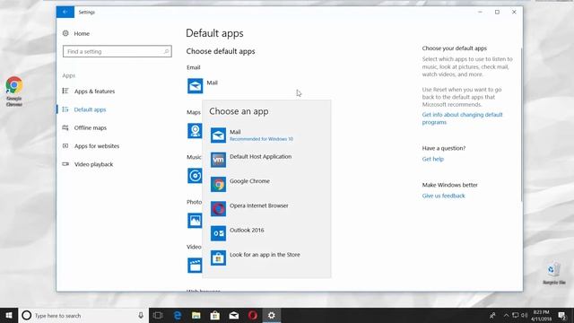 How to Set Default Programs in Windows 10 смотреть онлайн