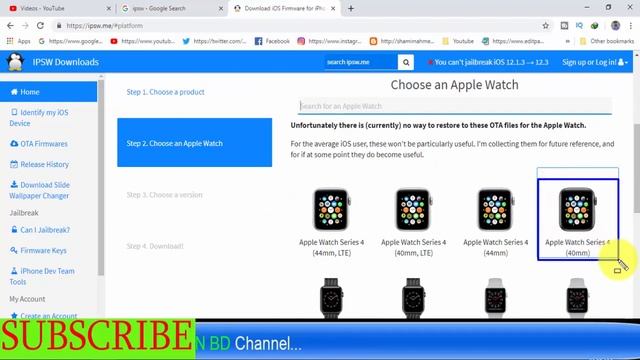How To Free Download Apple Watch Series 4 (40mm) Firmware | For Update Apple Device смотреть онлайн