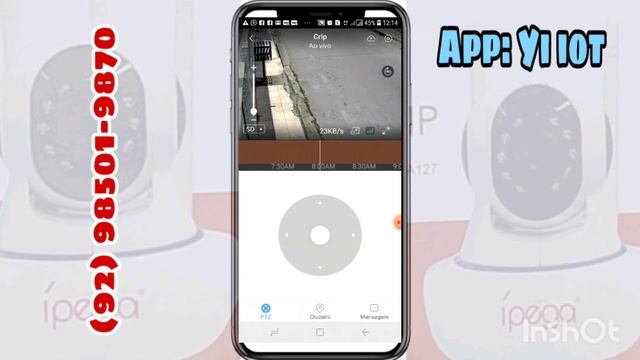 Yi iot - acesso as imagens gravadas * É possível * смотреть онлайн