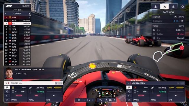 F1 Manager 2023 | Ferrari | EP168 S08 Baku смотреть онлайн