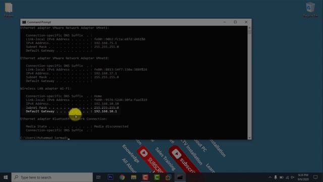 How to find Windows 10 Default Gateway IP Address (Fast & Easy) смотреть онлайн
