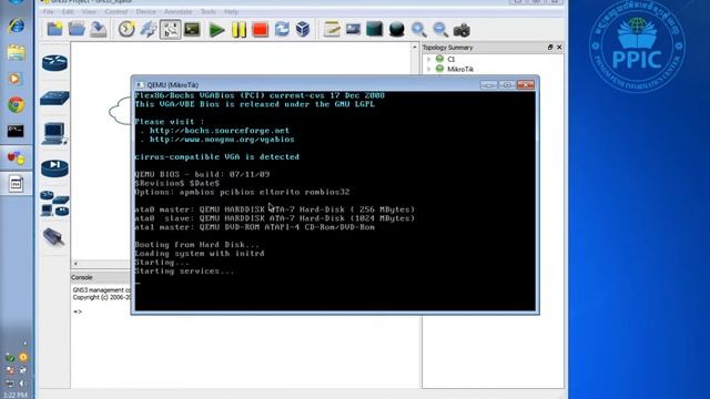 3 Connect to virtual router in GNS3 смотреть онлайн