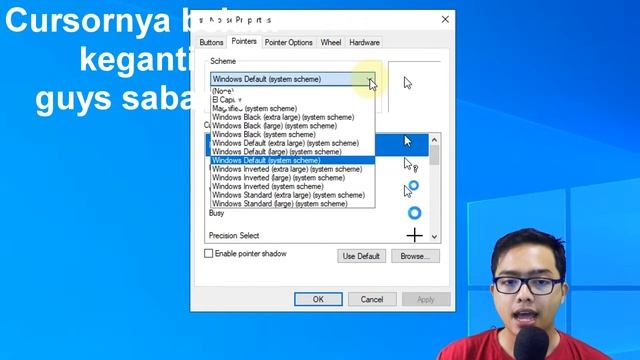 Cara Mengubah Cursor Windows 10 Menjadi Cursor MacOS Terbaru! смотреть онлайн