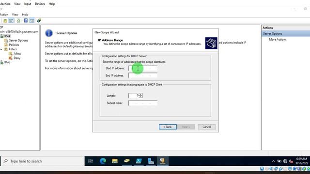 How to Install DHCP server on MS Windows Server 2022 step by step guide in Hindi | Abhimanyu Gautam смотреть онлайн