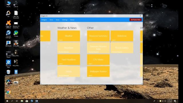 Display Weather on desktop Windows 10 смотреть онлайн